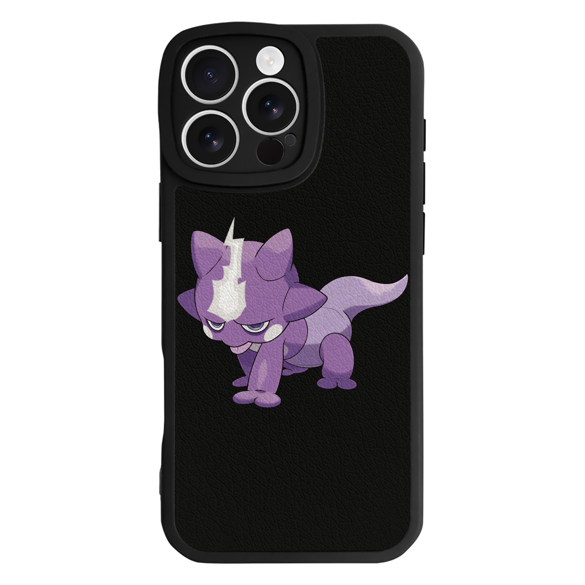 （画像用） ポケットモンスター Pokémon 【iPhone 16シリーズ対応】シリコンスマホケース（レザー調） 材質：シリコン